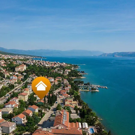 Vintage-style Nur 70 Meter Zum Mit Meerblick Und Parkplatz * Crikvenica