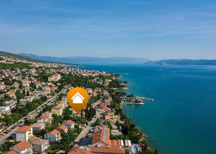 Vintage-style Nur 70 Meter Zum Mit Meerblick Und Parkplatz * Crikvenica